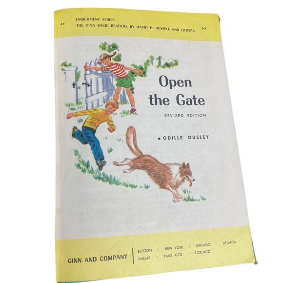 Open the Gate 1959 by Ginn and Company Elementary School Reader VINTAGE - Picture 4 of 7